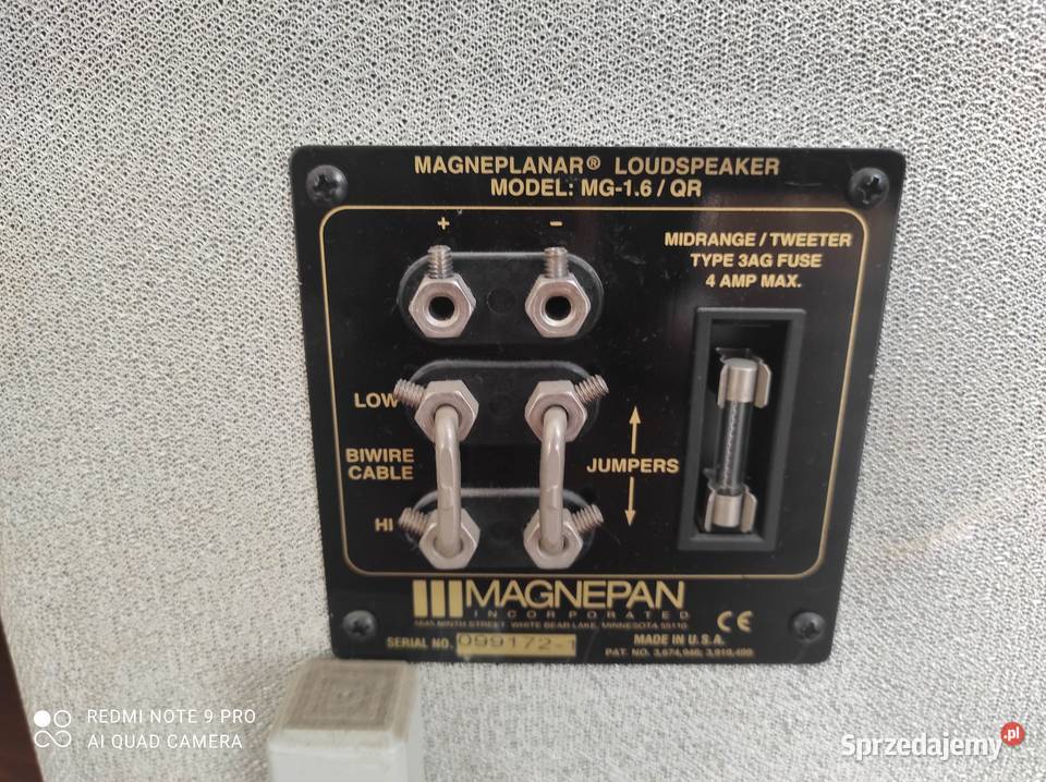 OKAZJA Magnepan 16 QR mazowieckie