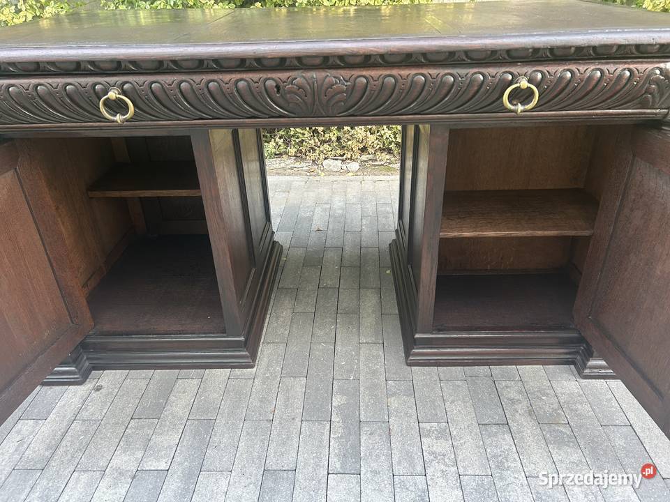 Dębowe biurko antyk Warszawa