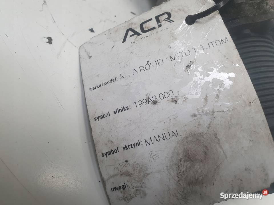 Fiat Fiorino 13 MJET JTD ZAWÓR EGR Rudka