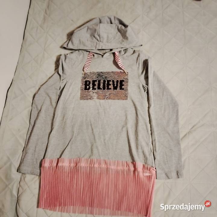 Spszedam sukienkę szarą COCCODRILLO 146 Zaścianki