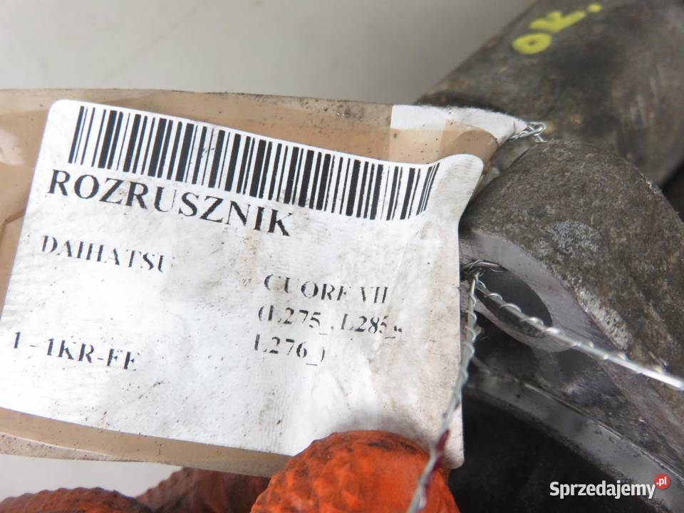 ROZRUSZNIK DAIHATSU CUORE VII 28100B2120 osobowe sprzedam