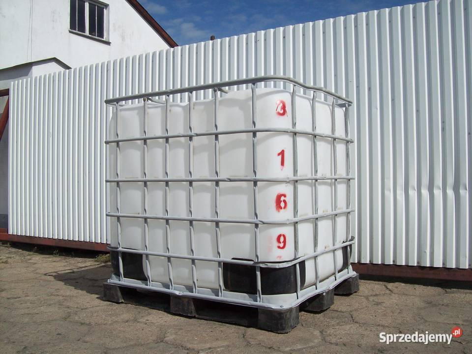 MAUZER zbiornik 1000L czysty zbiornik na wodę Lublin