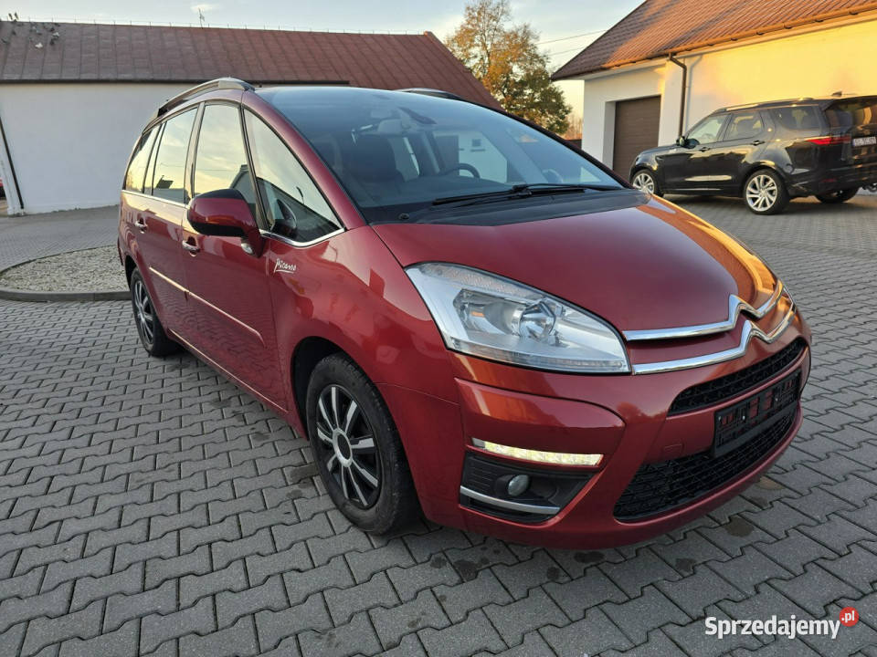 Citroen C4 Grand Picasso 16hdi EXCLUSIVE7 bordowy C4 Grand Picasso Kutno