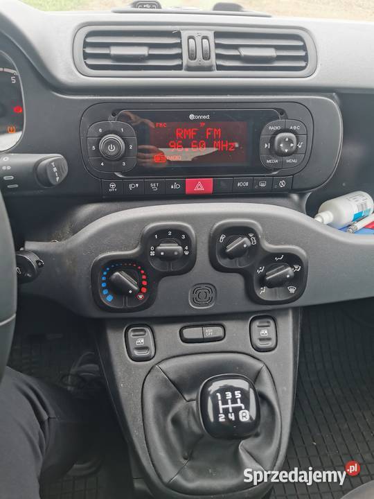 Fiat Panda Cross welurowa tapicerka Czarnków