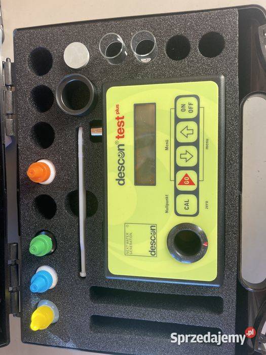 Descon test Plus analiza wody komputer Rawa Mazowiecka