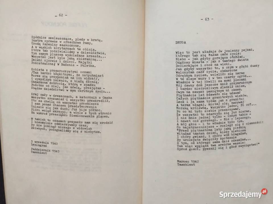 Requiem Anna Achmatowa poezja łódzkie Bełchatów