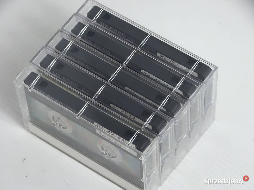 Zestaw 5 x Kaseta Magnetofonowa SONY UXES 60 Biłgoraj sprzedam
