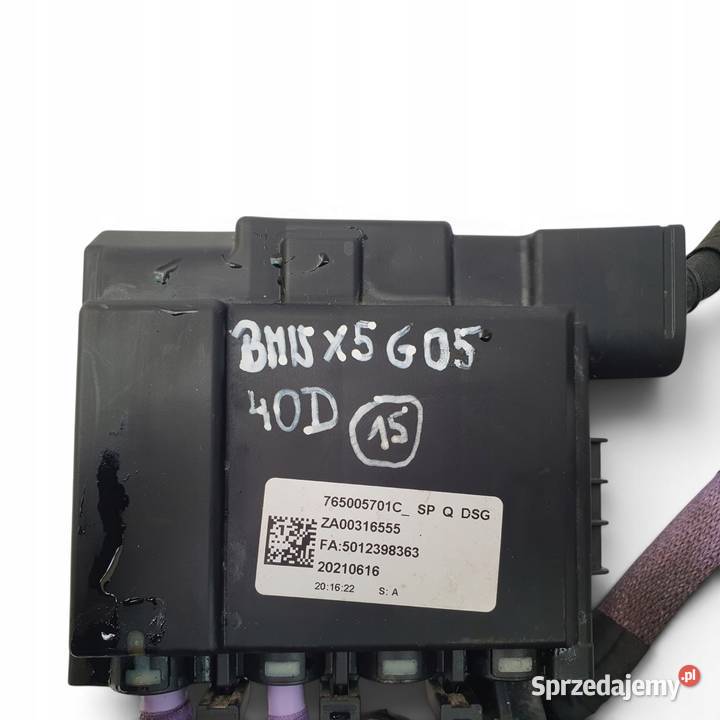 BEZPIECZNIK KLEMA BMW X5 G05 40D 30 D przewód sprzedam