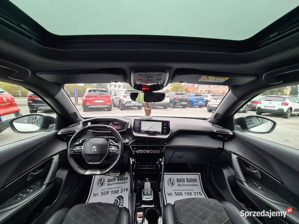 Peugeot 2008 GT Szyberdach FOCAL Navi 2xPDC łopatki zmiany biegów Wągrowiec
