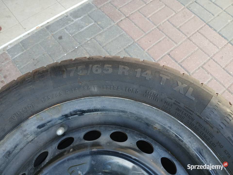 koła hyundai kia 17565R14 et4755x14 contineltal Strzelce Krajeńskie
