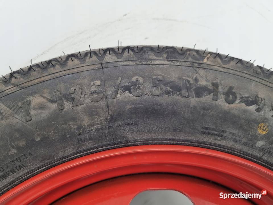 KOŁO DOJAZDOWE Peugeot 207 308 12585 R16 4x108