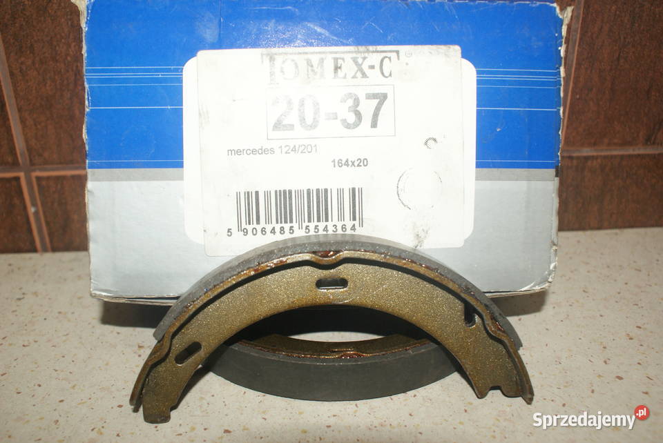 2037 TOMEX brakes SZCZĘKI HAMULC MERCEDES Białobrzegi