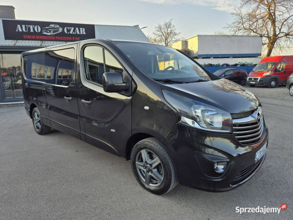 Opel Vivaro 16CDTI Dubel Kabina Brygadówka 1600cm3 Gniewkowo