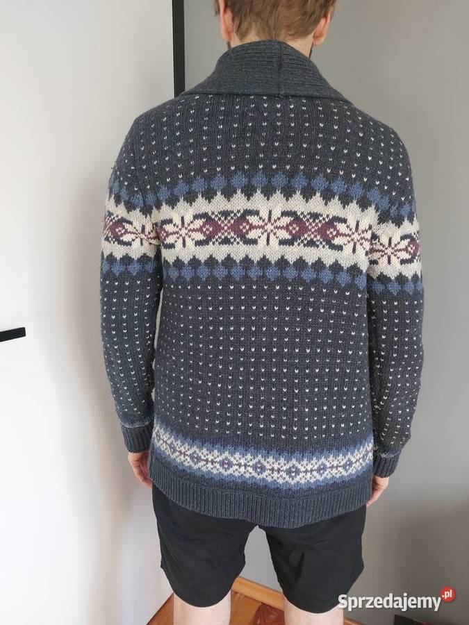 wełniany sweter rozpinany męski Tommy Hilfiger wielkopolskie Poznań