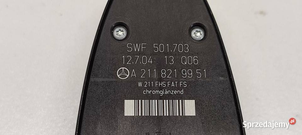 MERCEDES W211 PANEL PRZEŁĄCZNIK SZYB A2118219951 osobowe