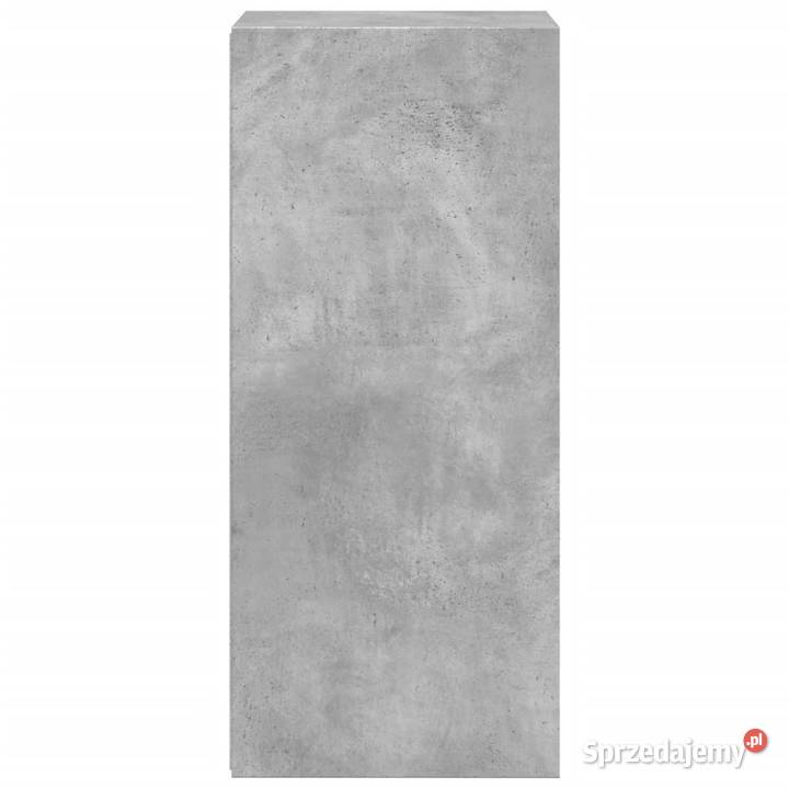 Szafka szarość betonu 40x41x93 materiał