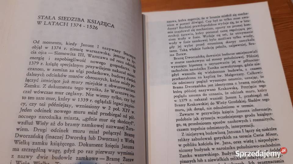 Książka Zamek królewski w Warszawie Pozostałe lubelskie Janów Lubelski sprzedam