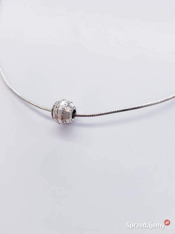 Srebrna kuleczka zawieszka do łańcuszka srebro