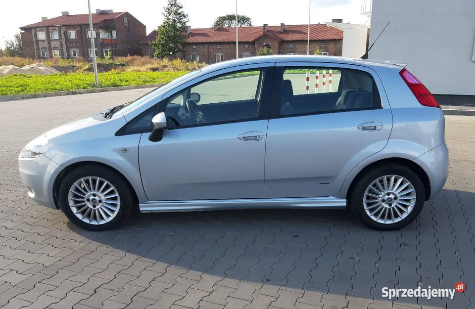 Fiat Grande Punto Dynamic 5D 14 95 2007 Hatchback Zawiercie