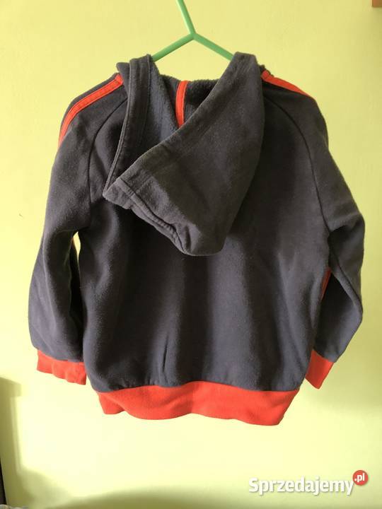 Bluza z kapturem ADIDAS ciepła i wygodna116 małopolskie Kraków
