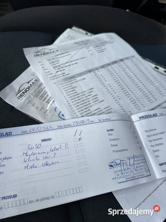 Renault master L3H2 z podestem wyładowawczym system Start-Stop Kraków