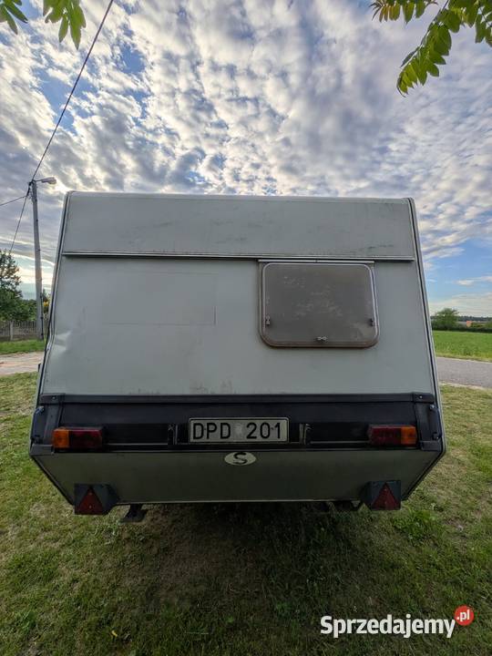 Sprzedam przyczepkę kemipngową wielkopolskie Ślesin