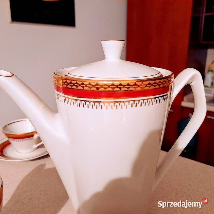 Porcelana PRL Serwis do kawy z Chodzieży Warszawa