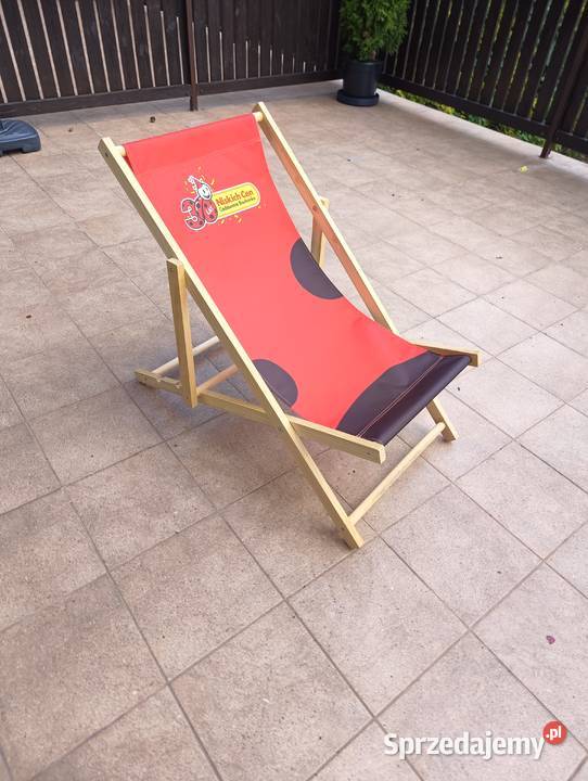 Leżak plażowy drewniany mazowieckie