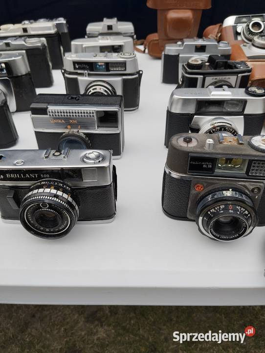 Stare aparaty fotograficzne analogowe posiadam Gościeradów Ukazowy sprzedam