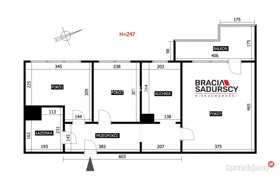 sprzedaży mieszkania 523m Kraków Dywizjonu 303 Rok budowy 1983 małopolskie