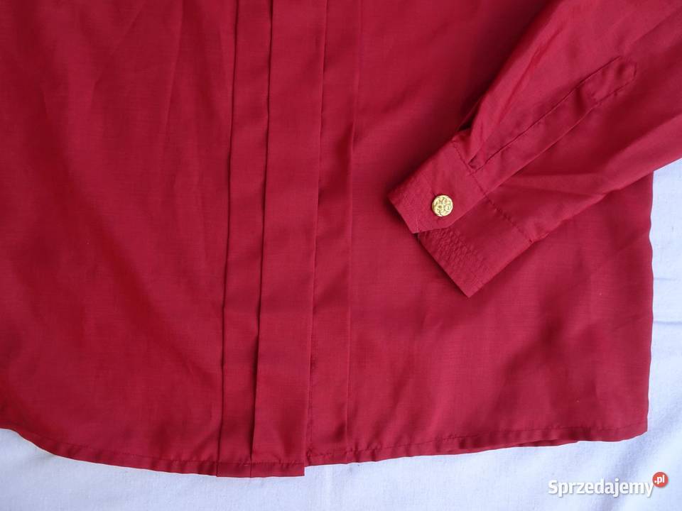 Mario Rosella koralowa koszula elegancka 40 42 długi Nowy Sącz sprzedam