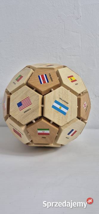 Drewniana Piłka Kolekcjonerska World Cup 2006 Pozostałe Biłgoraj