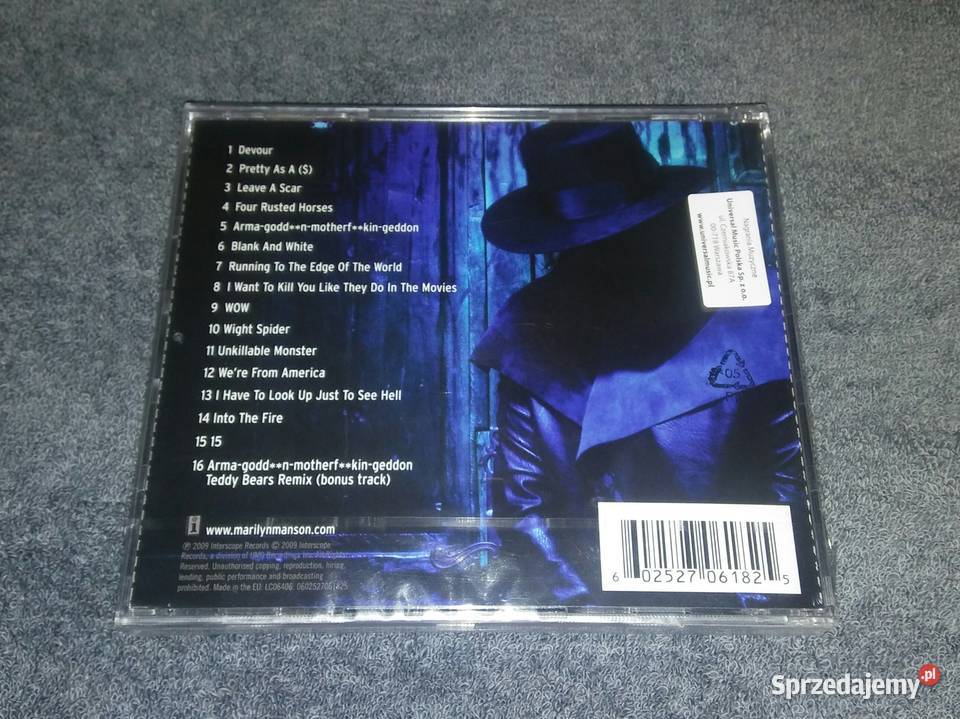 Marilyn Manson zestaw trzech nowych płyt CD 3 i więcej Zakopane