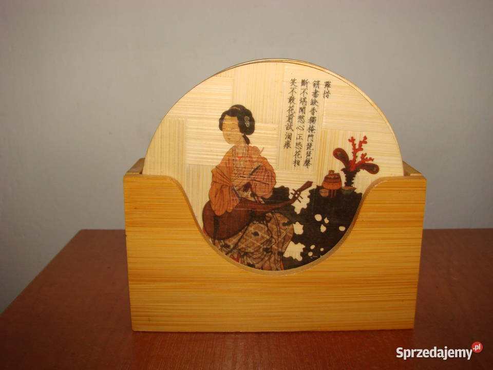 chińskie drewniane podkładki Pruszcz Gdański sprzedam