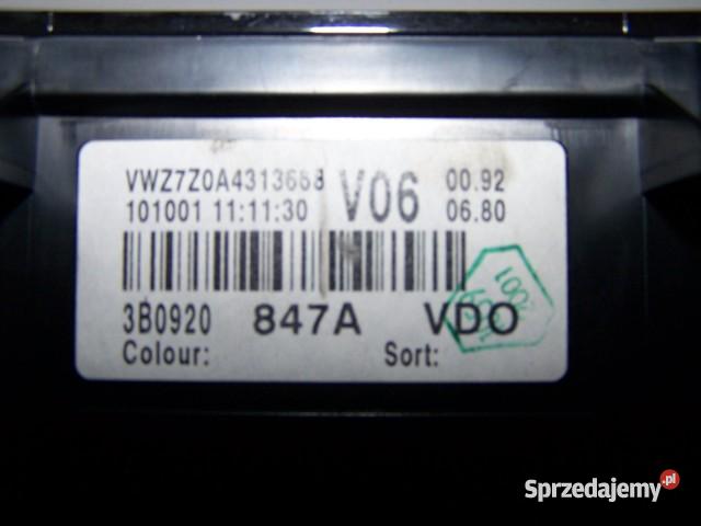 LICZNIK PASSAT B5 FL 19 TDI Ciechanów