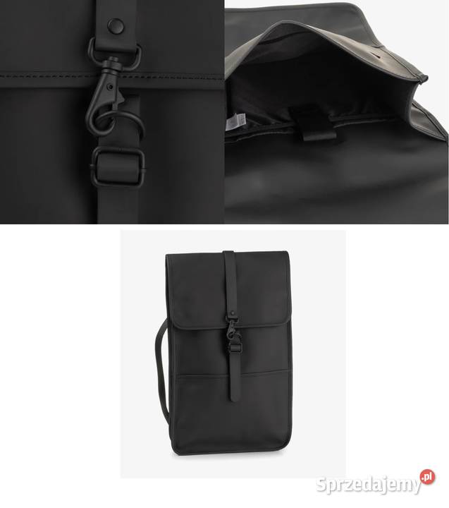 Plecak Rains Backpack 1220 Czarny Nowy Torby, plecaki i walizki Lublin