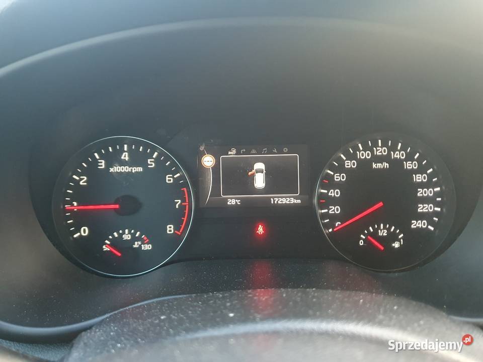 Kia Sportage 16 GDI 132 2016 Kamera relingi dachowe śląskie Gliwice
