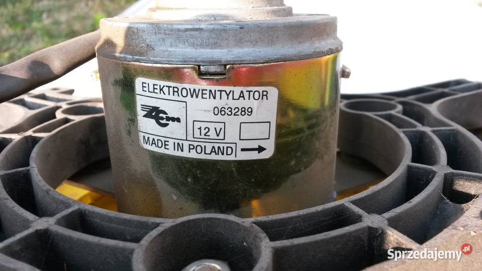 Elektrowentylator z obudową do Polonez Caro 95 osobowe Zaborówek