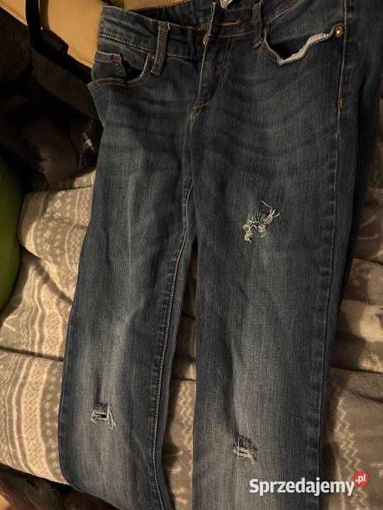 Spodnie dżinsowe niebieski Krzeszów