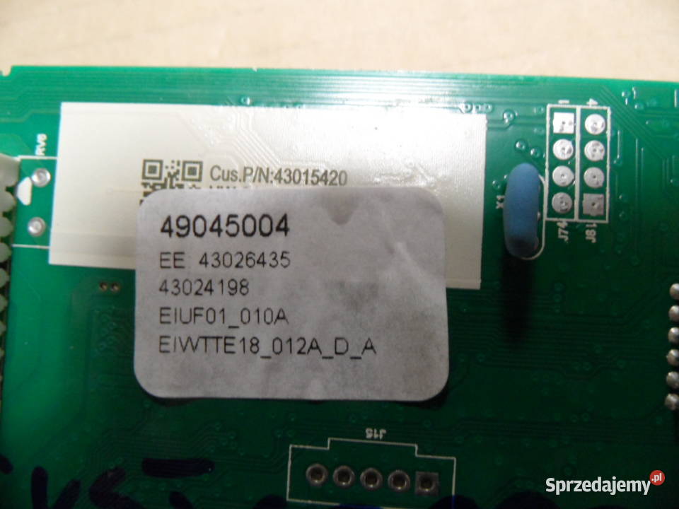 programator pralki candy CVST GP382DMRS 43015420