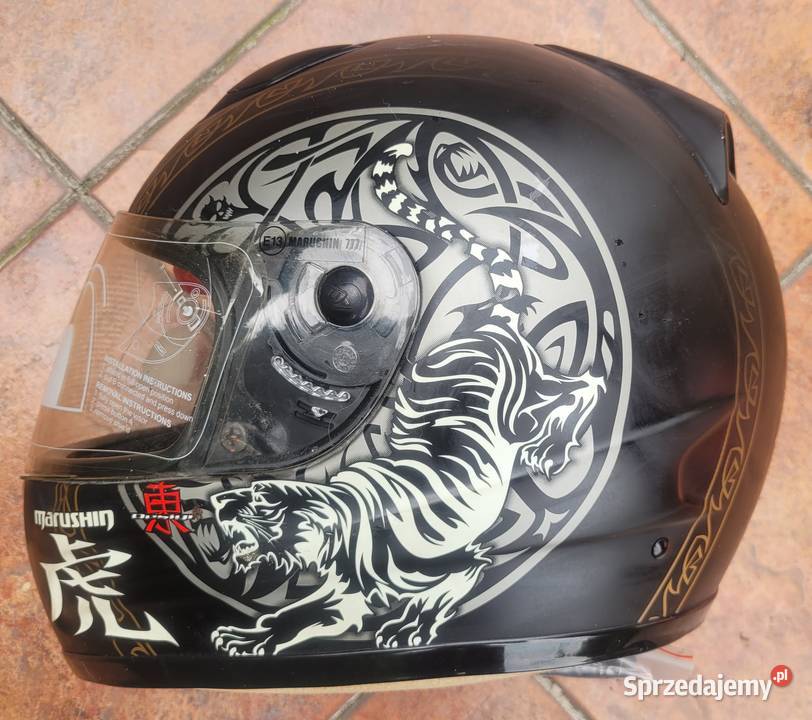 Nowy kask motocyklowy M firmy MARUSHIN Piła