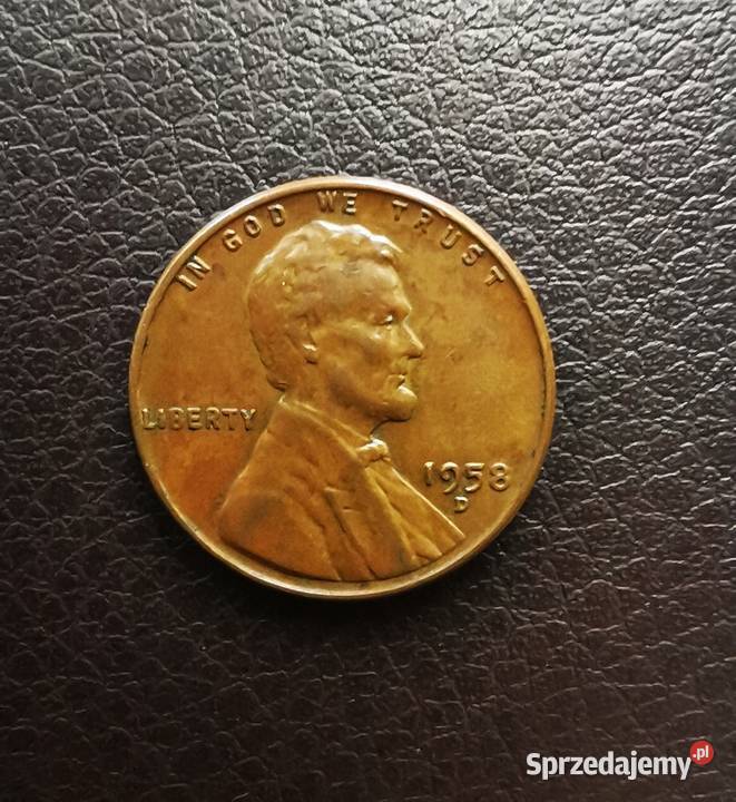 Moneta 1 cent USA Ząbki