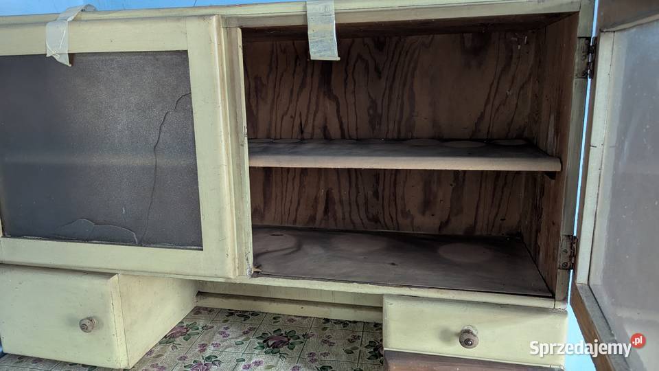Kredens kuchenny byfyj PRL Meble lubelskie