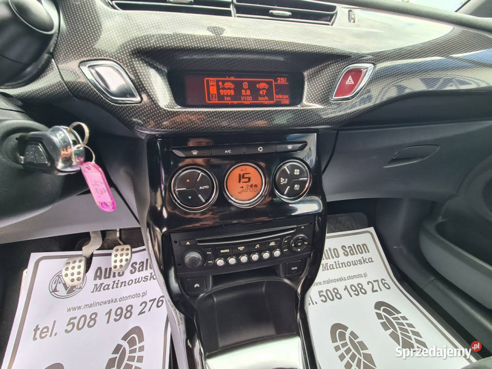 Citroen DS3 16 HDI 112 6Biegów Klimatronik HiFi system Start-Stop DS3