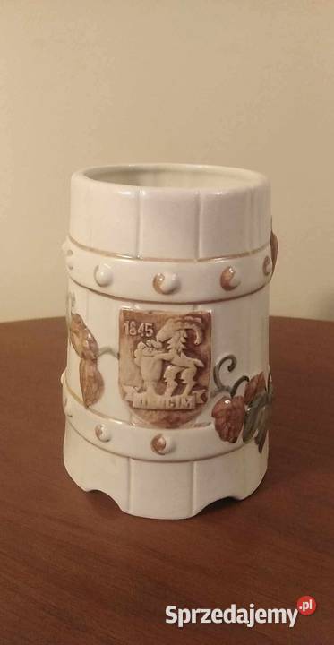 Kufel Ceramiczny Szkliwiony PRL Wałbrzych sprzedam