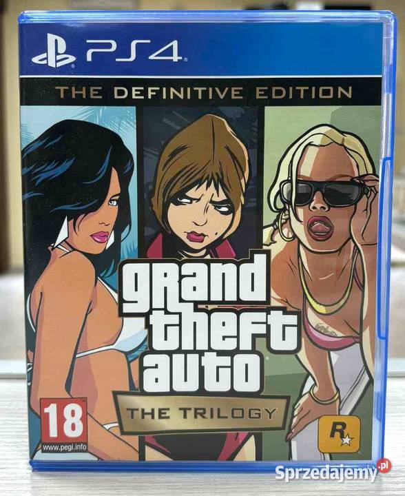 Gra 4 Grand Theft Auto The Trilogy warmińsko-mazurskie Elbląg