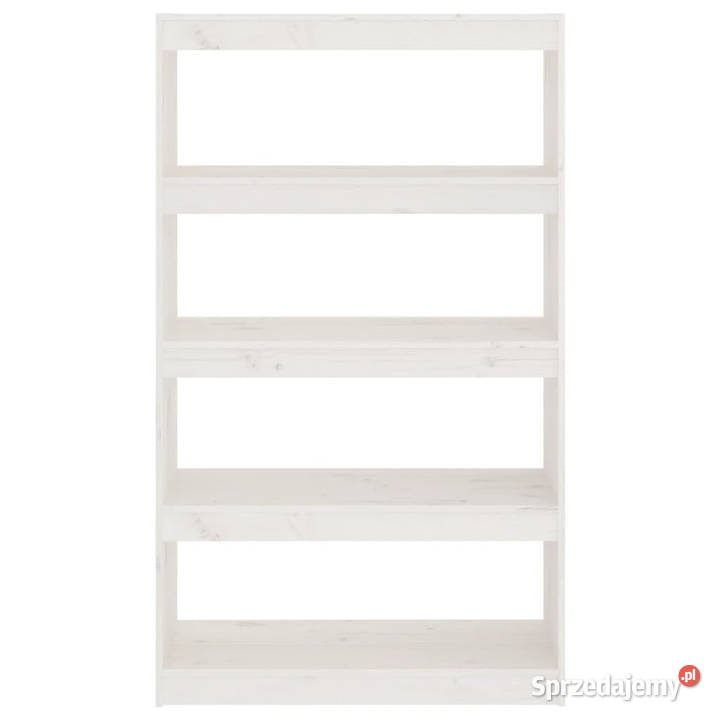Regał na książkiprzegroda biały 80x30x1355 Warszawa