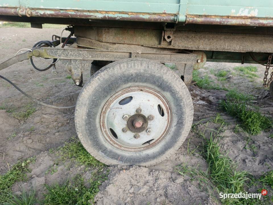 Przyczepa wywrotka nieuszkodzony kujawsko-pomorskie Grudziądz sprzedam