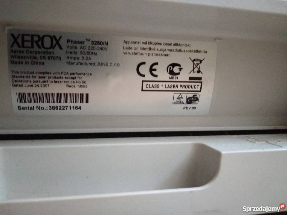 drukarka xerox phaser 3250 N Poznań