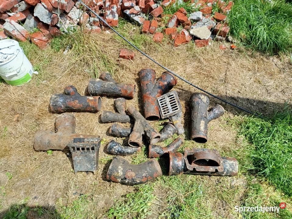 Trojaki kolana żeliwne niwe podkarpackie Jedlicze